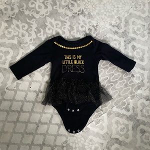 Little Black Dress Onesie